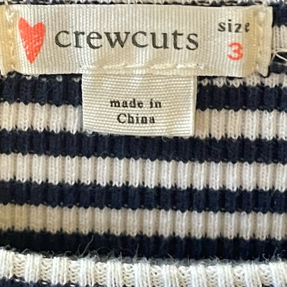 Crewcuts Ribbed Striped Top and Camo Canvas Skirt Mixed Media Casual Dress - Picture 6 of 6